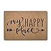 Produktbild artyly Boden Teppich, Indoor Door Matte Meine glückliche Platz fußmatte tür Teppich Liebe fußmatten Stoff Rutschfeste Gummi Back Door teppiche Weg fußmatte 15,7"x 23,6"