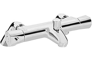 Bristan Artisan AR2 THBSM C Thermostatic Bath Shower Mixer Tap - Chrome Plated