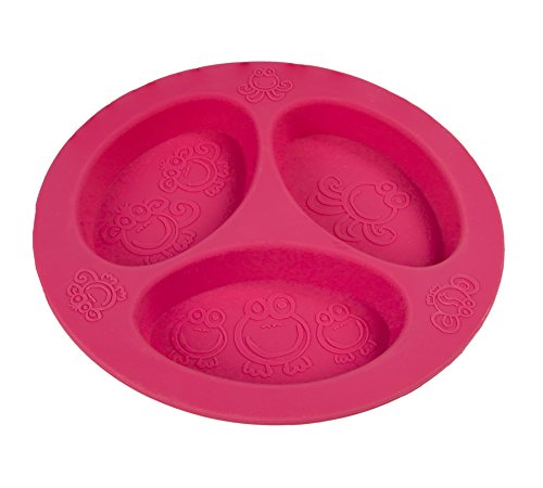 Oogaa divided plate (Pink)