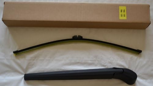 rear wiper blade and wiper arm