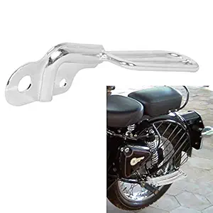 BIGZOOM Presents Bike Paddle Type Rear Footrest for Royal Enfield Bullet Classic Electra and Standard Motorbike Chrome