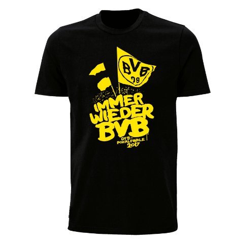 BVB Borussia Dortmund T Shirt Pokalfinale 2017 Gr. XXL