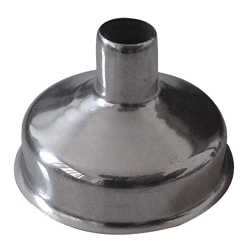 Bluelans® Trichter Edelstahl 7mm für Flachmann Schnapsflasche Einfülltrichter - 3