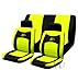 Produktbild Gelb RS RACING Cool Mesh Style Sitzbezug-Set, Universal