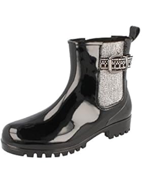 GOSCH SHOES SYLT Damen Stiefelette Chelsea 7105-502 mit Glitzer-Details in 2 Farben