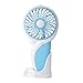 Produktbild FBGood Mini Lüfter mit Nachtlicht, Tragbarer Mobiler USB Mini Lüfter Handkühlventilator mit Aufladbarem Batterie Persönlicher Handlüfter für Outdoor, Camping, Büro, Zuhause, Reise