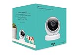 Logitech Circle, die batteriebetriebene kabellose Sicherheitskamera (mit 1080p-Videoqualität sowie Personenerkennung, Bewegungszonen und benutzerdefinierten Benachrichtigungen) weiß - 9