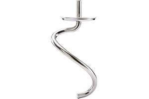 Kenwood KAT72.000SS, gancio per impastare in acciaio inox, accessorio per utensili da cucina Kenwood, robot da cucina, gancio per miscelazione, adatto per tutti i robot da cucina Chef XL, lavabile in