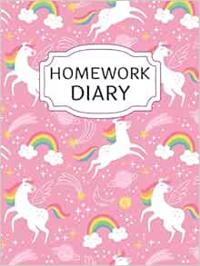 Homework diary amazon uk image