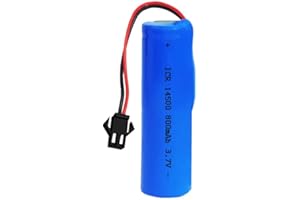 PHILLEQU 3.7V 800mAh Li-ion Battery Pack RC Replacement Rechargeable Battery Pack Built-in 14500 * 1 Cell for Toys,Drone,Remote Control Car Accessory