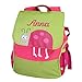 Produktbild Sigikid Kindergarten-Rucksack Käfer mit Namen bestickt pink grün 28 cm x 16 cm x 24 cm Kinderrucksack personalisiert für Kiga Kita