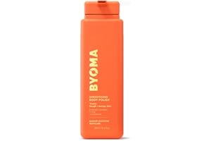 BYOMA Smoothing Body Polish (300ml) For Breakouts and Textured Skin - Exfoliating Body Scrub with PHA and Panthenol - Restores Skin Barrier and Soothes Inflammation