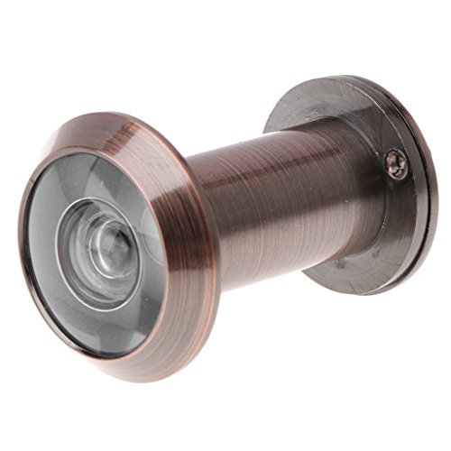 Preisvergleich Produktbild JOYKK Retractable Home Security Camera Optisches Glas Diebstahlschutztürspion - Rotguss