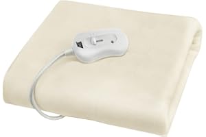 MT MALATEC Pokrowiec elektryczny Malatec 3 poziomy ogrzewania idealny do ogrzania łóżka posiada punkty mocowania do łóżka lub materaca 4597