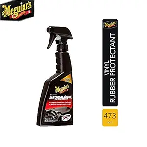 MEGUIAR'S Natural Shine Interior Dash & Trim Protectant Non Greasy Formula Cleans, Restores, Shines & Protects