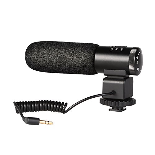 Beschoi Micrófono para Cámara Refléx, Micrófono de Condensador par