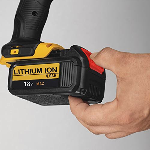 FLAGPOWER 4.0Ah 18V 20V Werkzeug Akku für DeWalt XR DCB184 DCB200 DCB182 DCB180 DCB181 DCB182 DCB201 18V Batterie Li-ion Accu (4.0Ah 2 Stück) - 7