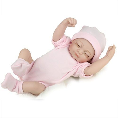 Reborn Baby Dolls Realistic Babydoll Toy Lifelike Little Boy Doll with Clothes and Hat