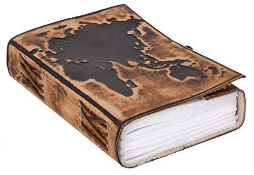 Libreta Gusti Cuero studio "Ronda" Agenda Formato B5 Diario Viaje Dibujo Recetas Libreta Foto Marrón Claro 2P47-24-24