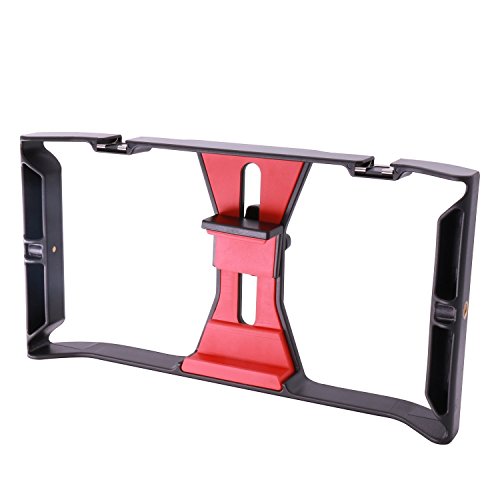 Smartphone Video Rig,Ulanzi iPhone Filmmaking Recording Vlogging Rig Case ,Phone Movies Mount Stabilizer for Mobile Phone Videomaker Film-maker Videographer for iPhone 7 Plus Sumsang (U-Rig)