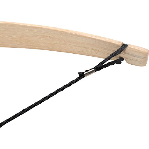 Small Foot by Legler Sportbogen Set 34 Zoll, Rattan-Palmenholz Bogen mit 6 Pfeilen und Zielscheibe, Sportgerät kein Spielzeug, fördert die Konzentration und Motorik, für Kinder ab 6 Jahren - 6
