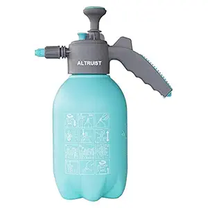 ALTRUIST Garden Sprayer Rhino 2.2 Litre Sprayer, Lawn Sprinkler,Water Mister, Spray Bottle for Herbicides, Pesticides, Fertilizers, Plants Flowers- (Aqua Green)