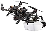  Walkera XciteRC FPV Racing-Quadrocopter Runner 250 RTF - FPV-Drohne mit HD Kamera, Videobrille Goggle V4, Akku, Ladegerät und Devo 7 Fer