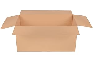 verpacking Karton składany 1200 x 600 x 600 mm, fala EB z wysokością 200, 400 mm, brązowy karton DHL | wersja i liczba sztuk do wyboru | maksymalny rozmiar opakowania DHL, karton wysyłkowy na duże