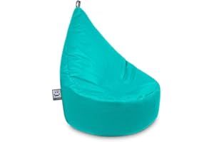 HAPPERS Puff Infantil Butaca para Salón o Dormitorio Turquesa