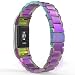 Produktbild MoKo Armband für Fitbit Charge 2 - Edelstahl Replacement Wrist Band Watchband Strap Uhrenarmband Erstatzband mit Metallschließe und Schnalle Watch Band für Fitbit Charge 2 Smartwatch, Mehrfarbig