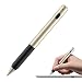Produktbild MoKo Universal Activer Stylus Stift - Touchscreen Eingabestift Kapazitanzstift mit 1.5mm hochpräzis, mit Ultra Fine Fiber Mesh Tipgeeignet für Samsung iPad Tablets, iPad 2 / 3 / 4 / iPad Mini 4 / iPad Air 2 / iPad Mini 4 / new iPad 9.7 2017, Gold