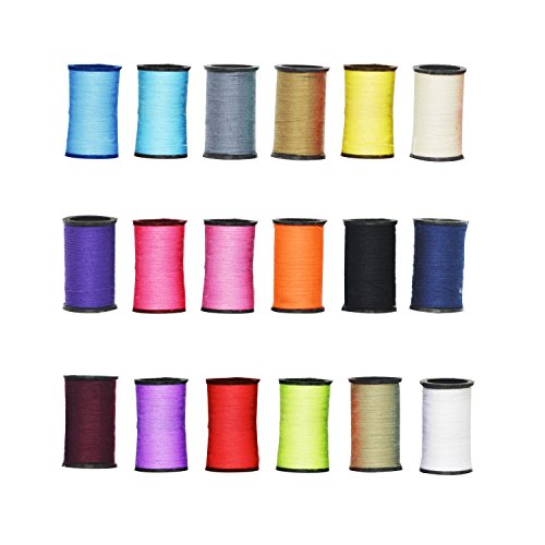 Nähset Sewing Kit, Nähsachen Nessessär für Familienarbeit, Reise und Notfall mit Schwarzer Tasche - 3