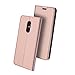 Produktbild Xiaomi Redmi 5 Plus Hülle, Stilvoller Brieftasche Handyhülle, GOGME multifunktionalen Schutzhülle, Einschubfächer für Karten, Flip Bracket Funktion Senior PU-Leder Brieftasche Telefon-Kasten. Rose Golden