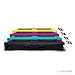 Produktbild 5er Set Eurotone Kompatible Toner XXL für Brother DCP-9017 CDW DCP-9022 CDW HL-3142 CW HL-3152 CDW HL-3172 CDW MFC-9142 CDN MFC-9332 CDW MFC-9342 CDW Kopierer - ersetzt TN-242BK TN-246C TN-246Y TN-246M im Sparpack - 2x schwarz