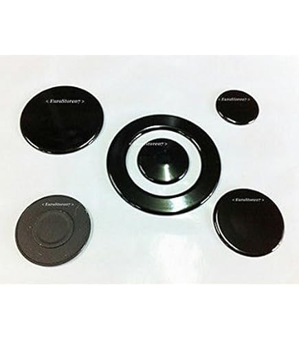Kit 5 bruciatori + piattelli spartifiamma cucina a gas Smeg