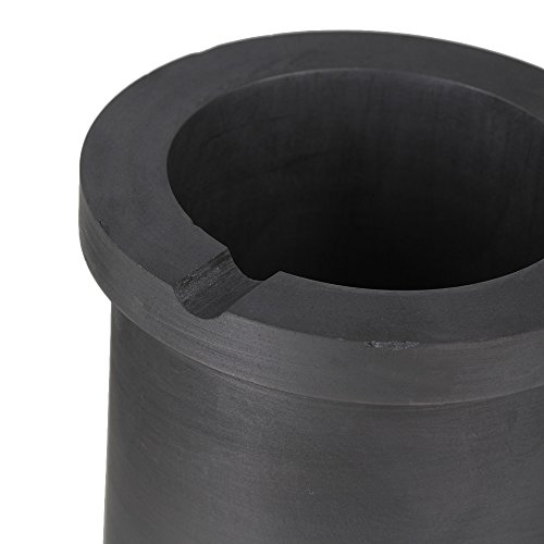 BQLZR 3kg Kapazitaet Hochtemperatur rsistance Alkali Chemische Stabilitaet monocyclische Graphite Crucible - 4