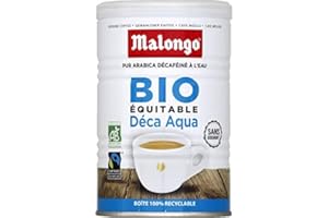 Malongo - Café Décaféiné Moulu Bio Sans Solvant - 250G - Lot De 3 - Prix Du Lot - Livraison Rapide En France Métropolitaine Sous 3 Jours Ouverts