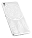 Produktbild mumbi UltraSlim Hülle für Sony Xperia XA Schutzhülle transparent im Traumfänger Design (Ultra Slim 0.55 mm)