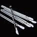 Tonsee® 50pcs Disposable MakeUp Lip Brush Lipstick Gloss Wands Applicator Make Up Tool (Black)