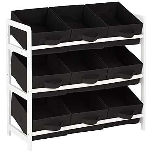 Amazon.co.uk black storage units Home & Kitchen