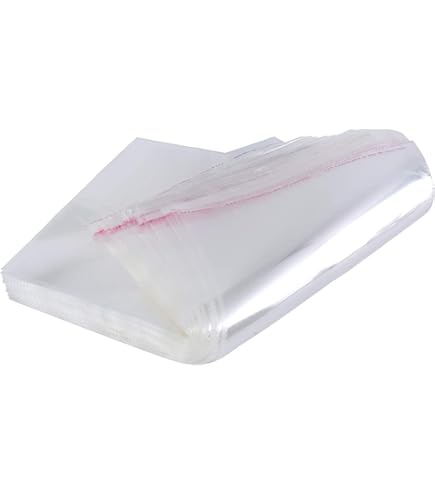 100 Sacchetti Cellophane Alimentari 25x35cm - Autoadesivi E Autosigillanti - Foto 5