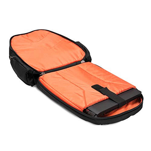 Everki Flight     Laptop Rucksack f  r Notebooks bis 16 Zoll  40 6 cm  mit durchdachtem F  cher-Konzept  weich gef  ttertem iPad Tablet-Fach und weite