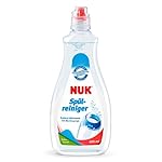 NUK Spülreiniger, für Sauger und Flaschen, babygerecht und unbedenklich, frei von Parfüm und Farbstoffen, 1er Pack (1 x 500 ml)