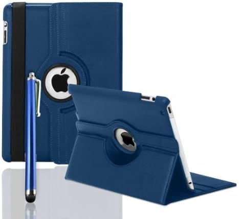 Case for iPad 2 iPad 3 iPad 4 A R Premium PU Leather With Auto Sleep Wake Function Multi-Function PU Leather Stand /Case / Cover For ipad2 iPad3 iPad3 With Screen Guard And Stylus