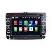 Produktbild 7 Zoll 2 Din 8 Core 1.5G CPU Android 6.0 OS Autoradio für VW Magotan Scirocco Amarok Caddy Passat Sagitar Golf Tiguan Touran Jetta Skoda Seat CC Polo(2006-2012),32G Flash 2G DDR3 RAM GPS