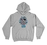 Estampado hipoalergénico Skateboarding Is Everything Old School Style Illustration Capucha/Hoodie - Gris - Medium