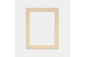 PROCUT GLOBAL LTD Procut Global 40x50 cm Ivory Picture Mounts to Fit 40x30 cm Photo Frames - Stylish & Durable Mount Board Card for Home Decor