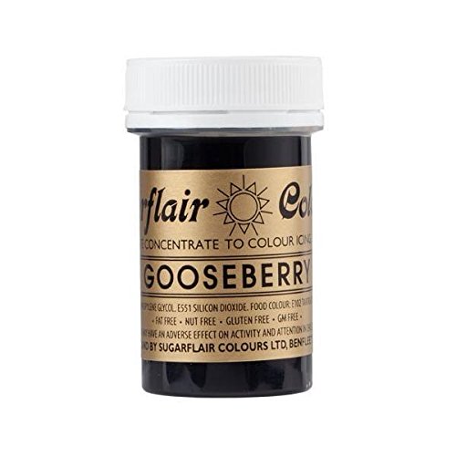 Preisvergleich Produktbild Sugarflair Paste Farben - Spektrale Stachelbeere - 25g