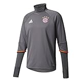 fc bayern fc barcelona 2015 Ref - AZ5351 adidas FCB TRG TOP Herren-Sweatshirt, FC Barcelona XS Grau (Granit)