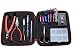 Produktbild Coil Diy Tools Kit,Selbstwickler Werkzeug 3 in 1 Coil Jig Kit,Jig Spule DIY, Ohm Meter, Diagonal Zangen, Schere, Schraubendreher, Keramik / Ellenbogen Pinzette(DIY Tool Kit)